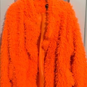 Fuzzy Neon Jacket